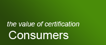WOCNCB: The value of certification Consumers